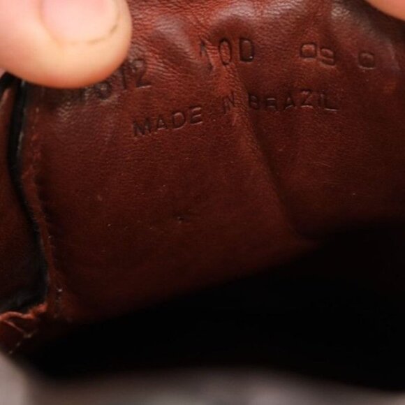 Cole Haan Mens 10D Black Leather Monk Strap Loafers Buckle Dress Shoes Slip-ons - Picture 7 of 13